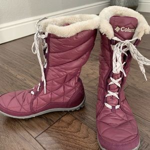 Women’s waterproof Columbia winter boots